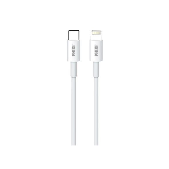 Phixi Basic CB412L Type-C to Lightning USB Şarj Kablosu