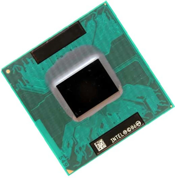 Intel Core 2 Duo T7300 SLA45 SLAMD 2.0 GHz çift çekirdekli çift iplik CPU işlemci 4M 35W soket P 2.EL ürün görseli 1