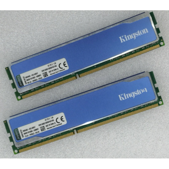 Kingston KHX1600C10D3B1K2/16G PC3-12800 8 GB DDR3 1600 MHz CL10 Masaüstü Ram - 1
