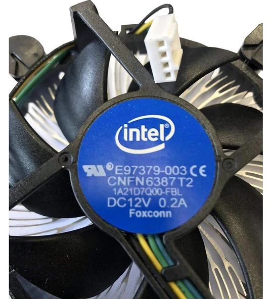INTEL 1150/1151/1155/1156 Alüminyum Fan