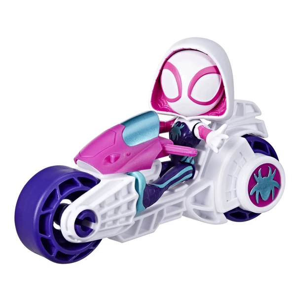 F6777 Spidey ve İnanılmaz Arkadaşları - Motorsiklet ve Figür +3 yaş - Resim 6