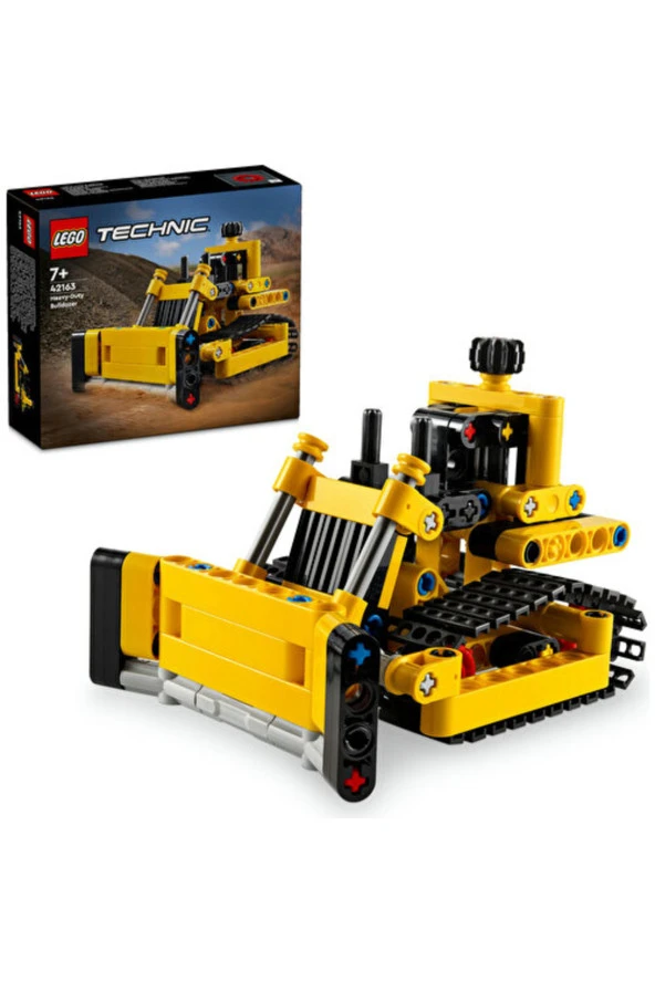 LEGO 42163 Technic Heavy-Duty Bulldozer ürün görseli
