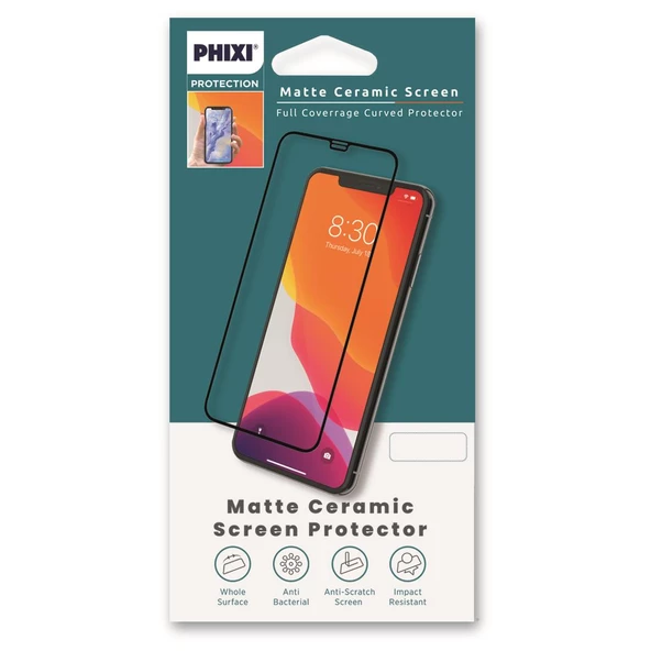 Phixi 9H Matte Ceramic Apple iPhone 11 Pro Max Ekran Koruyucu