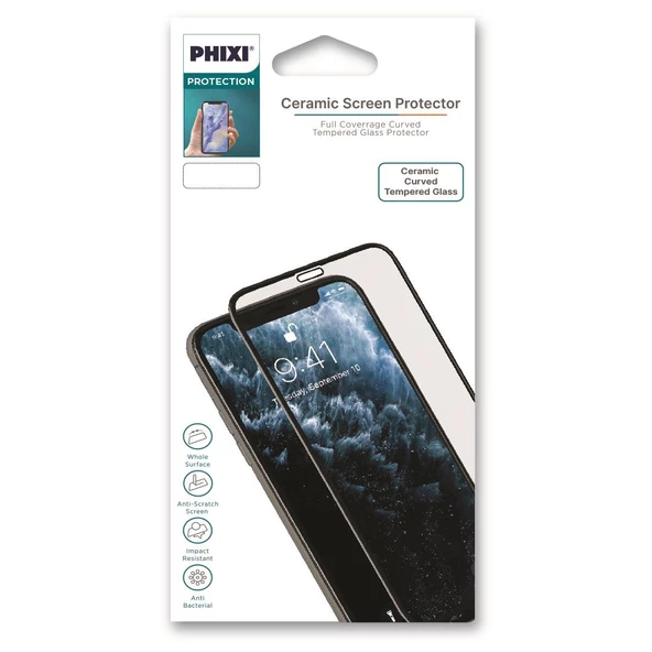 Phixi 9H Ceramic Apple iPhone 11 Pro Max Ekran Koruyucu