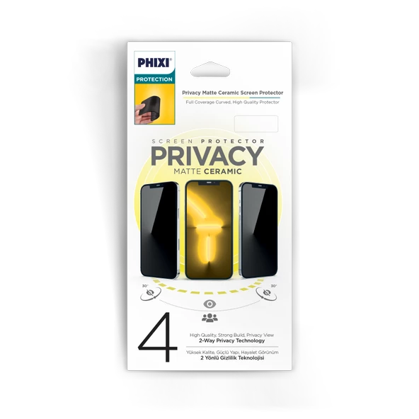 Phixi Hayalet Matte Ceramic İphone 7 Ekran Koruyucu