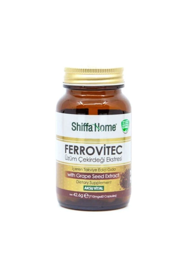 Shiffa Home Ferrovitec 710mg 60 Kapsül