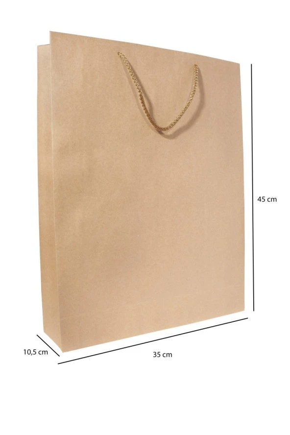 Kraft Karton Çanta 35*45 cm 10 Adet