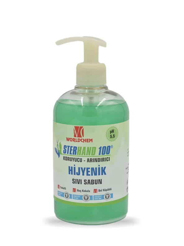 Sterhand100 Antiseptik Sıvı Sabun 500 ml