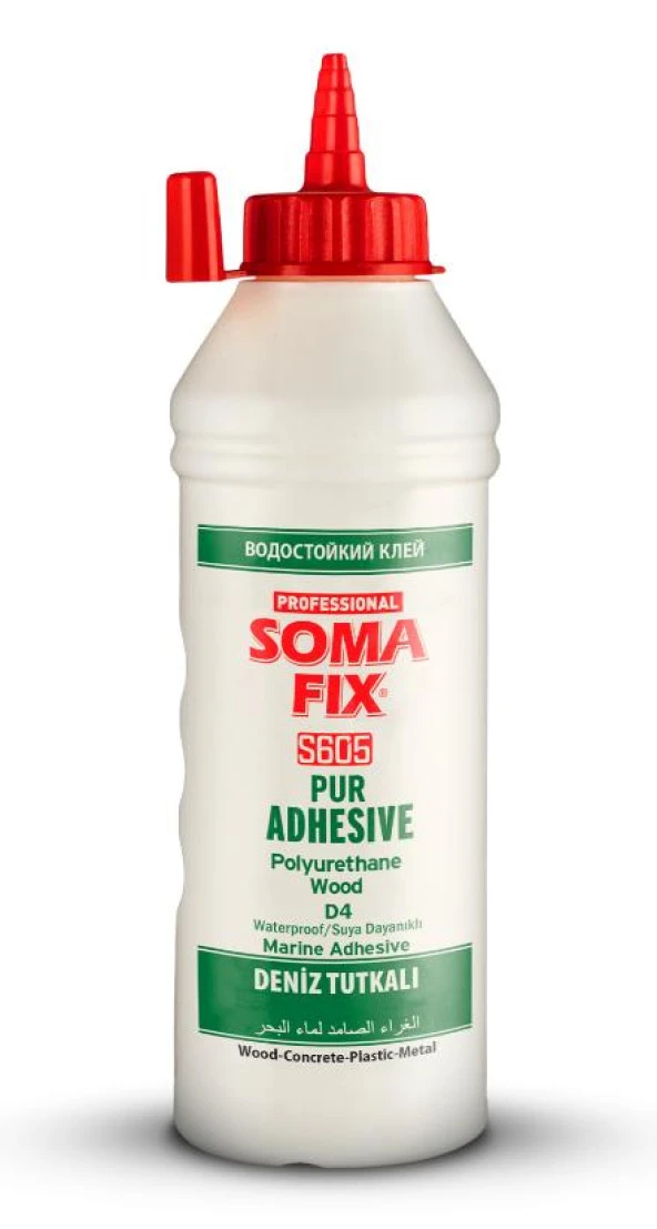 SOMAFIX S605 DENIZ TUTKALI 550 GR AMBER