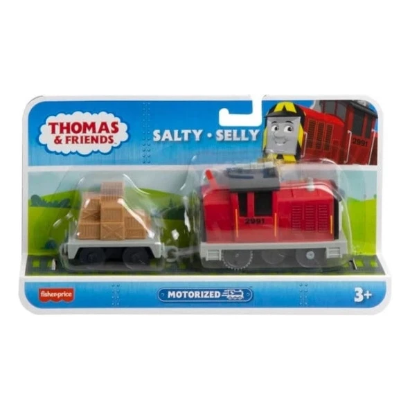 Thomas Friends Motorlu Büyük Tekli Trenler Salty-Saelly HNC21-HFX92/HFX96