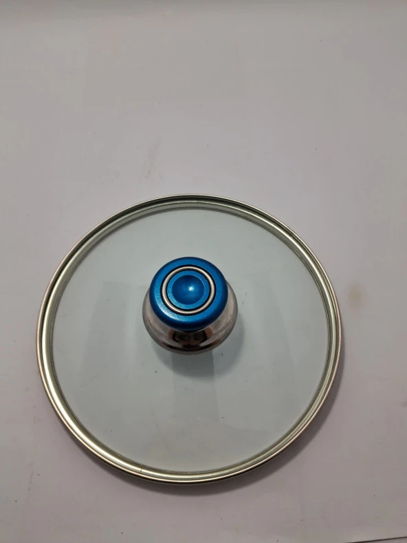 CAM KAPAK 20 CM VE  PARLİEMENT MAVİ KULP - 3