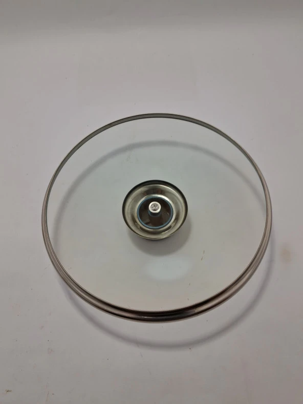CAM KAPAK 20 CM VE  PARLİEMENT MAVİ KULP - 4