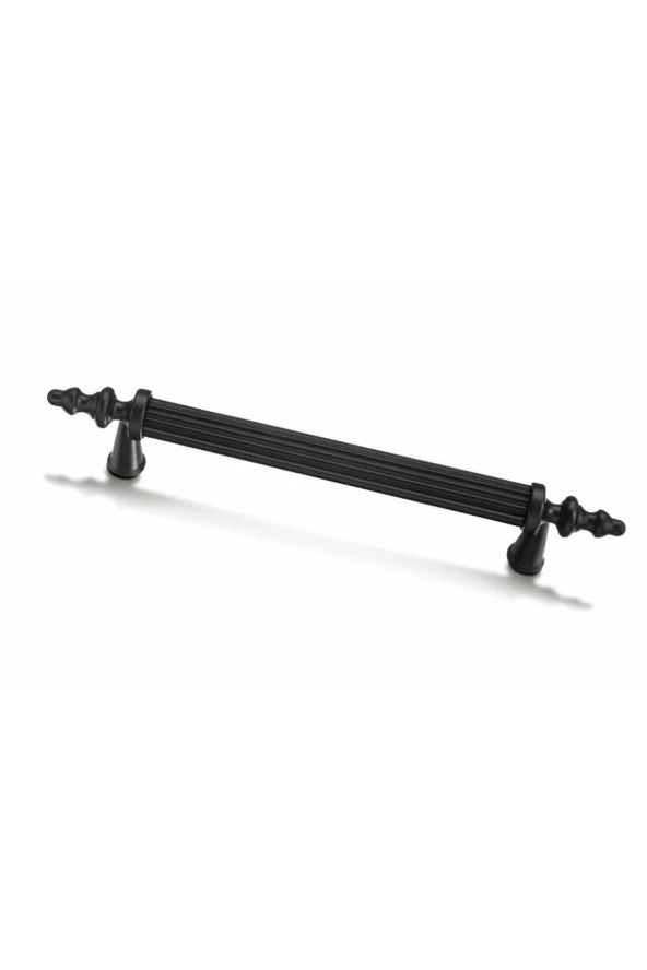 Lüks Ceylan Siyah Çekmece Dolap Kulpları Mobilya Kulp 160 mm 50 ADET
