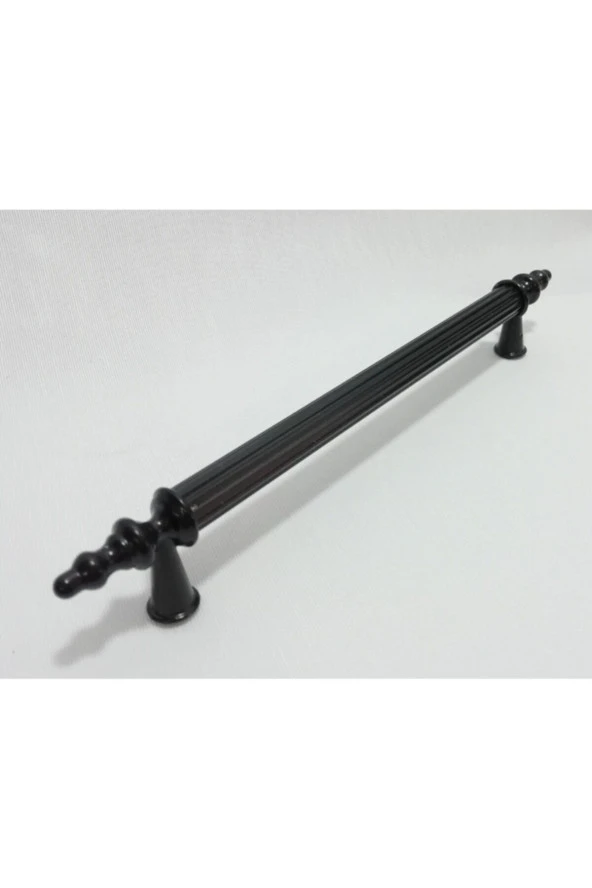 Tuana Rustik Mat Siyah Çekmece Dolap Mutfak Kulp 160 Mm