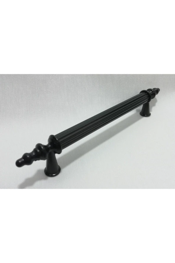 Tuana Rustik Mat Siyah Çekmece Dolap Mutfak Kulp 160 Mm - Resim 2