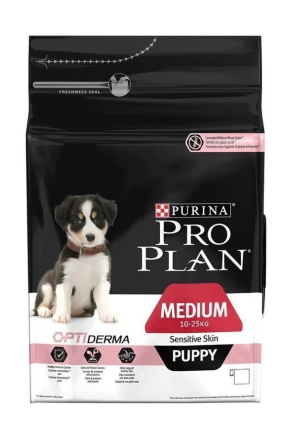 Optistart Medium Puppy Somonlu Yavru Köpek Maması 3 kg