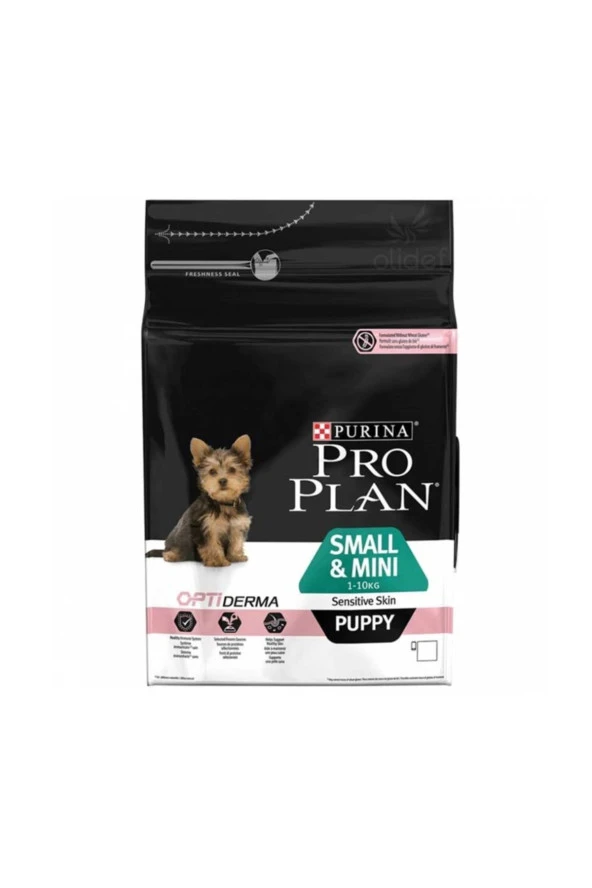 Pro Plan Sensitive Somonlu Küçük Irk Yavru Köpek Maması 3 Kg