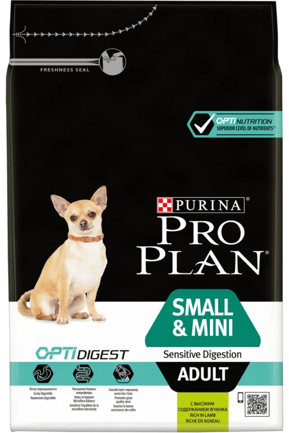 Pro Plan Small Mini Adult Kuzu Etli Yetişkin Köpek Maması 3 Kg