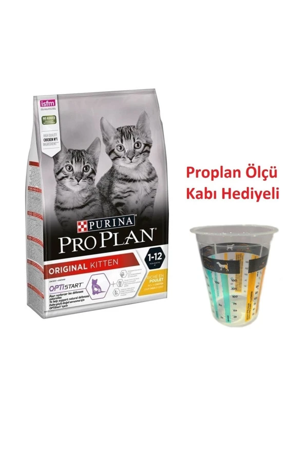Pro Plan Orıgınal Kitten Tavuklu 1,5 Kg - Ölçü Kabı