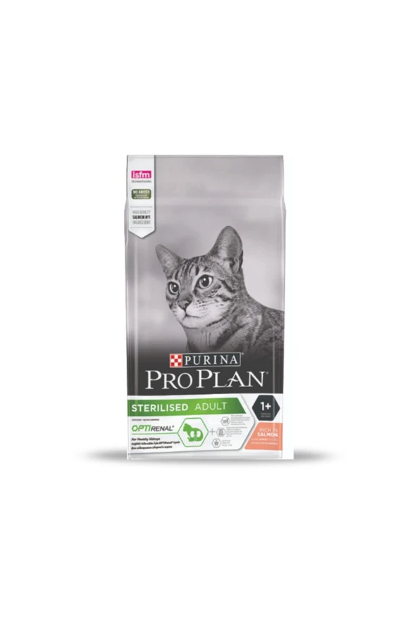 Pro Plan Sterilised Kısırlaştırılmış Adult Somonlu Kedi Maması 3kg