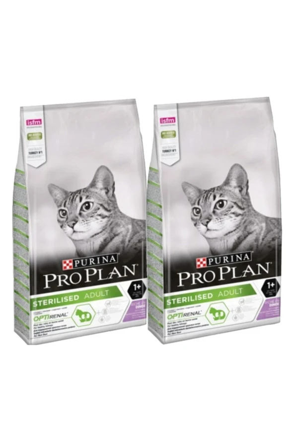 Sterilised Hindili Kedi Maması 1,5 kg 2 Adet