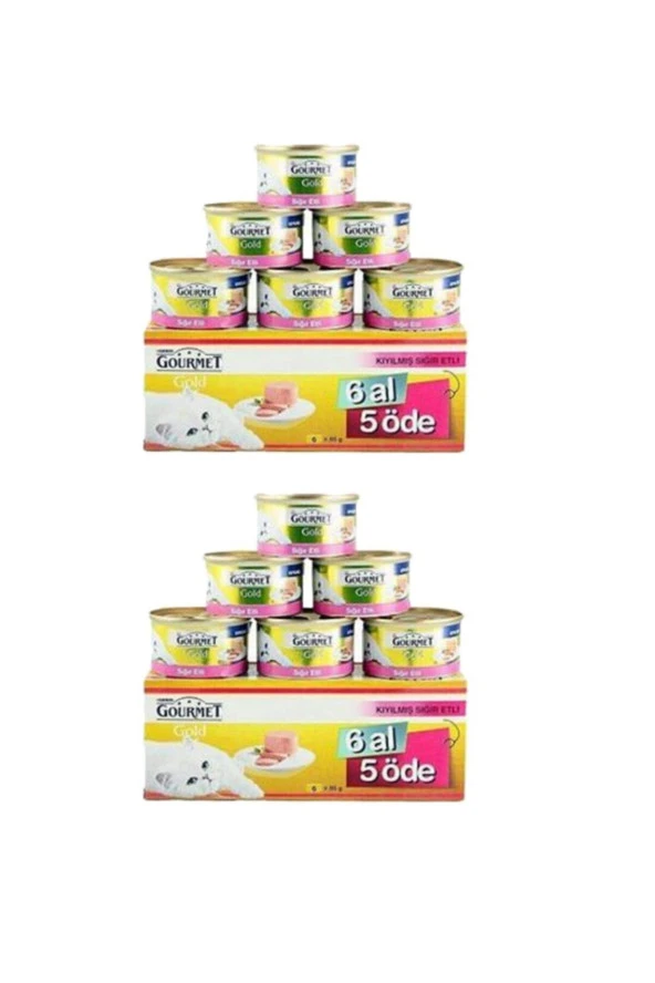 Gourmet Gold Kıyılmış 12al 10 öde Sığır Etli