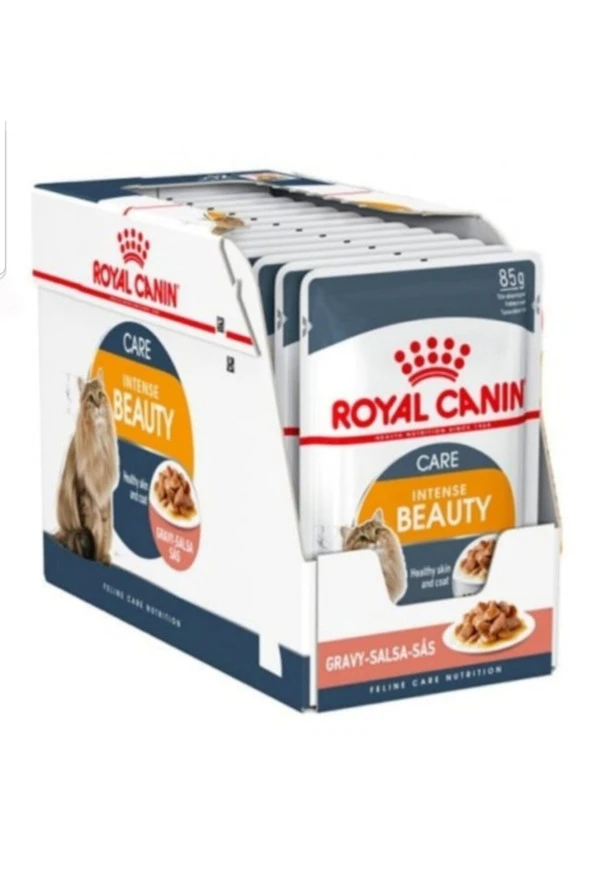 Intense Beauty Gravy Yetişkin Kedi 12 Adet X 85 gr