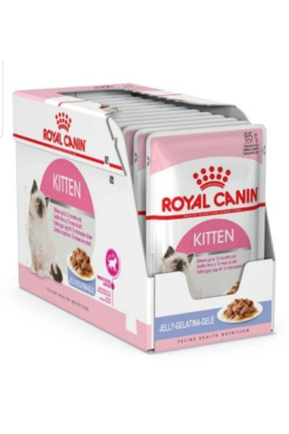 Kitten İnstinctive Jelly 12 x 85 gr