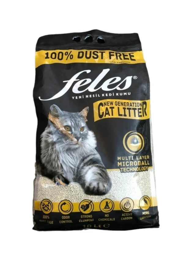 %100 Tozsuz Kedi Kumu (10 L) - 3