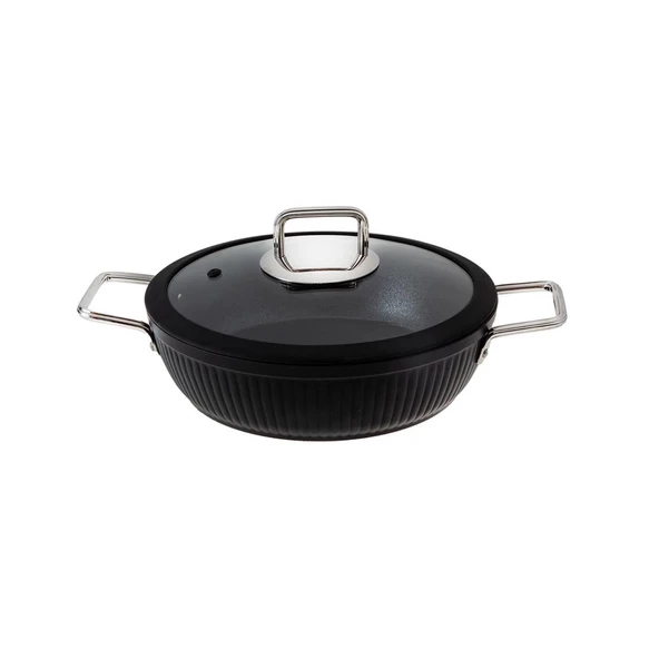 Jumbo Dublin Black 7 Parça Granit Tencere Seti - 3