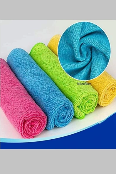 NİVEMESHOME SUNSHİNE 4 LÜ ASORTİ MİKROFİBER BEZ - 3