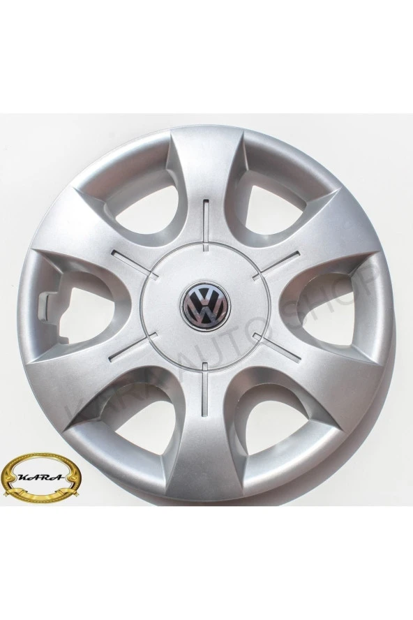 Caddy 16"inç Kırılmaz 4 Adet 1 Takım Gri Jant Kapağı Seti