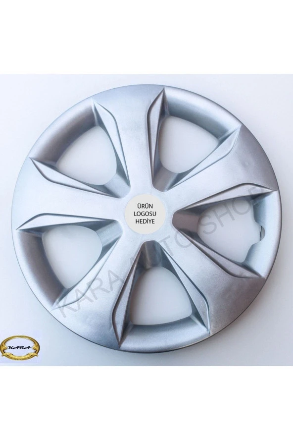 Ford Focus 15"inç Kırılmaz 4 Adet 1 Takım Gri Jant Kapağı
