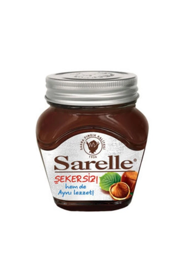 SARELLE Şeker İlavesiz Kakaolu Fındık Ezmesi 350 G
