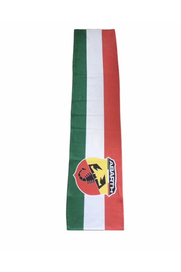 Abarth Yazılı Dekoratif Çok Amaçlı Torpido Havlusu