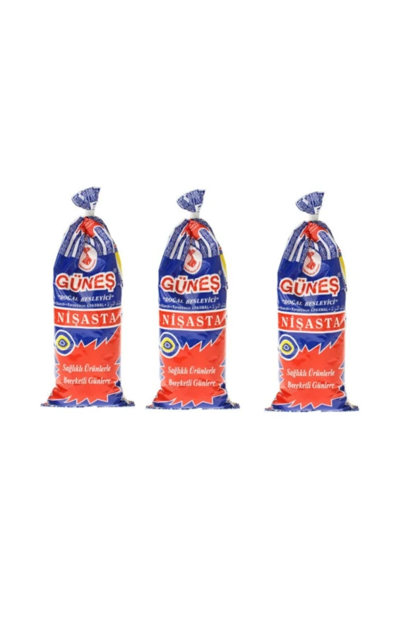 GÜNEŞ Nişasta 3X Adet