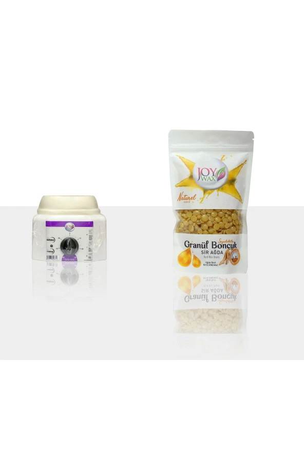 JOYWAX Isıtıcı Kazan + Granül Boncuk Ağda Naturel
