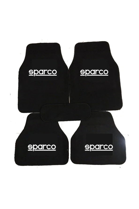 Fiat Egea Sparco Siyah Halıfleks 5 Parça Paspas Seti