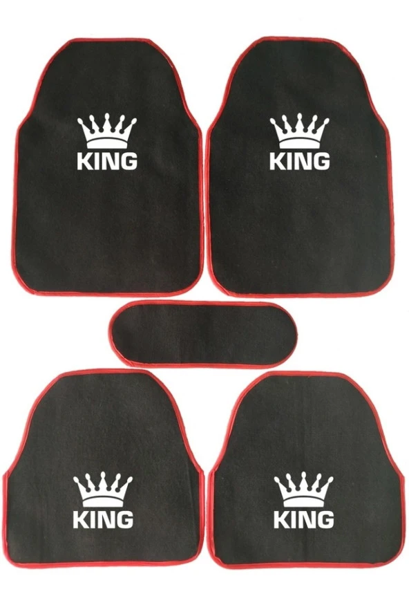 Seat Ibiza King Siyah Halıfleks 5 Parça Paspas Seti