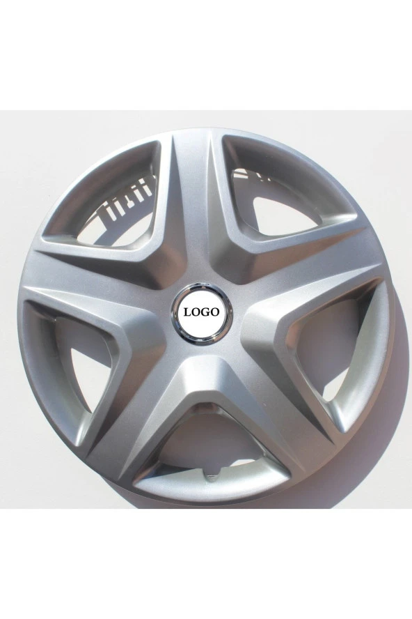 Toyota Corolla 15"inç Kırılmaz 4 Adet 1 Takım Gri Jant Kapağı