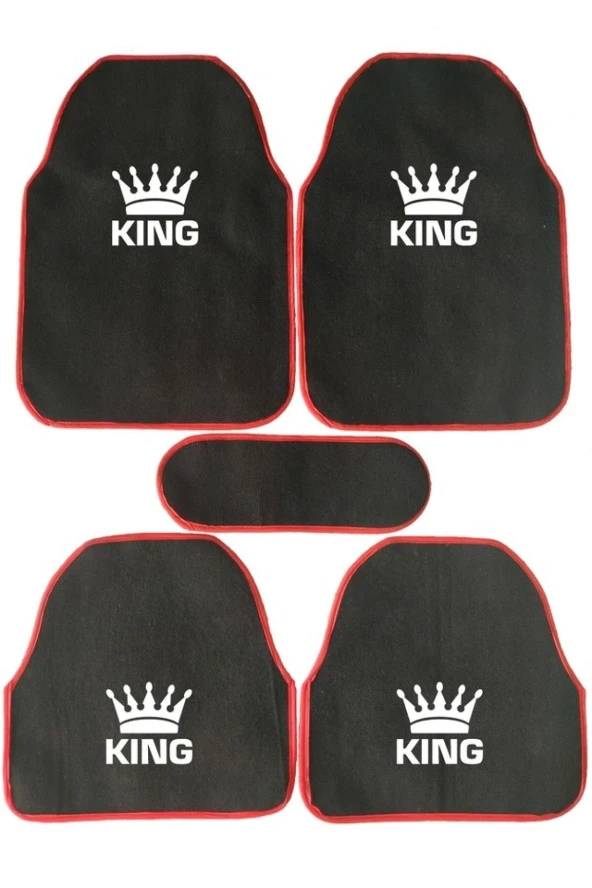 Volkswagen Bora King Siyah Halıfleks 5 Parça Paspas Seti