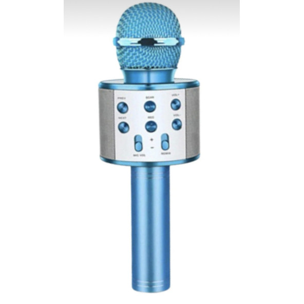 WS-858 BLUETOOTH HOPARLÖRLÜ KARAOKE MİKROFON - 3