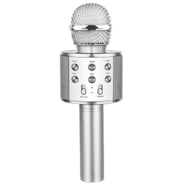 WS-858 BLUETOOTH HOPARLÖRLÜ KARAOKE MİKROFON - 5
