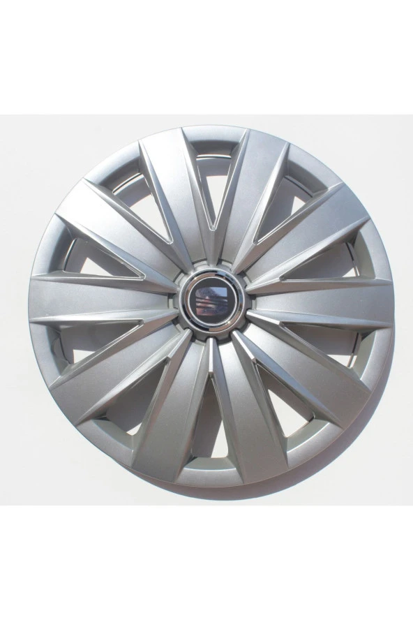 Seat Altea 16"inç Kırılmaz 4 Adet 1 Takım Gri Jant Kapağı