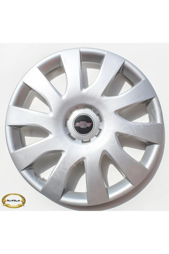 Cruze 16"inç Kırılmaz 4 Adet 1 Takım Gri Jant Kapağı Seti
