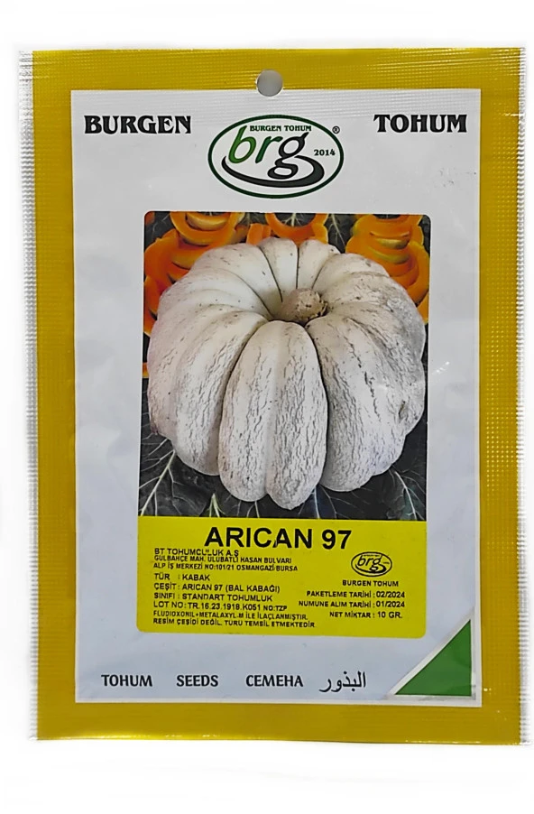 BT Arıcan 97 Kabak Tohumu 10 gr - 1