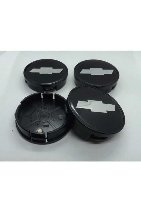 Chevrolet 55mm Uyumlu Çelik Jant Göbeği 4 Adet 1 Takım Set