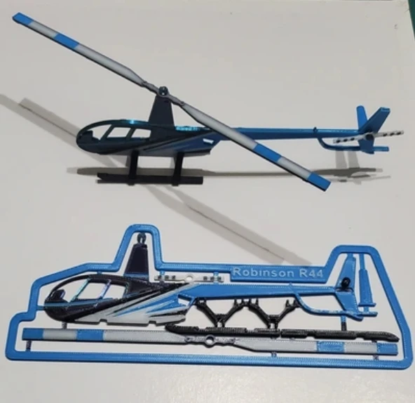 Helikopter Kiti Model Araç(Robinson R44) - 2