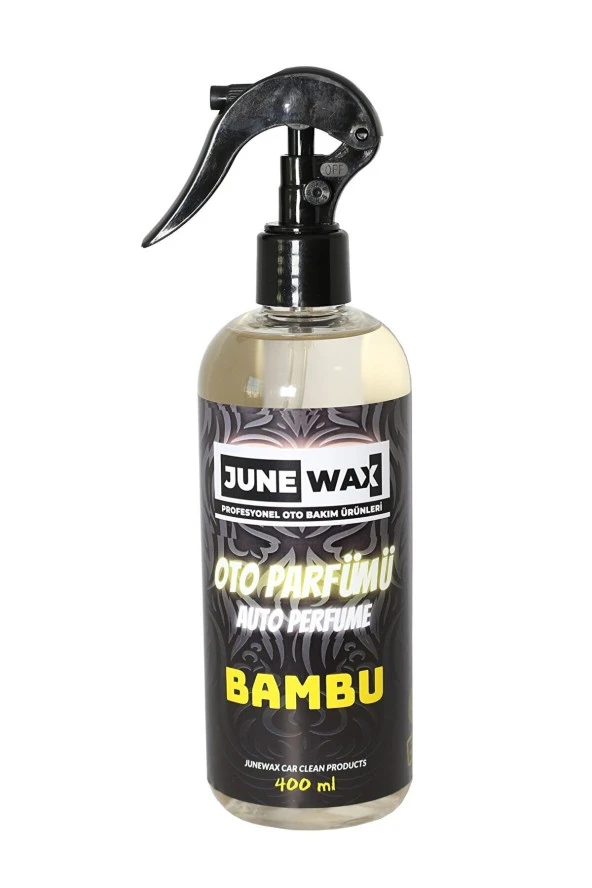 June Wax Bambu Parfüm Esanslı 400 Ml Sprey Oto Araç Kokusu