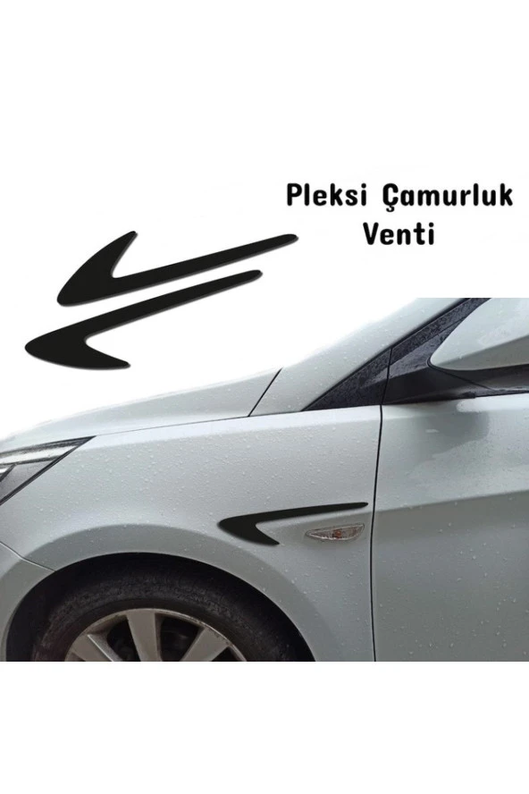Ford Sierra Siyah 2 Adet Çamurluk Venti Sağ Sol